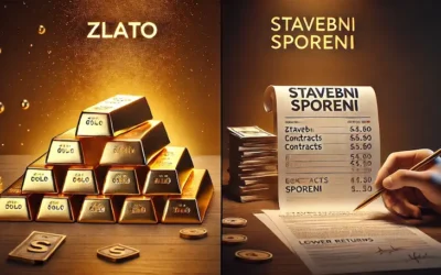 Zlato nebo stavební spoření: Kdo vítězí ve spoření na budoucnost?